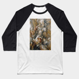 Marble Pattern Baseball T-Shirt